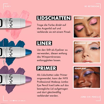 Eyeliner & Lidschatten Jumbo 601A Black Bean, 5 g