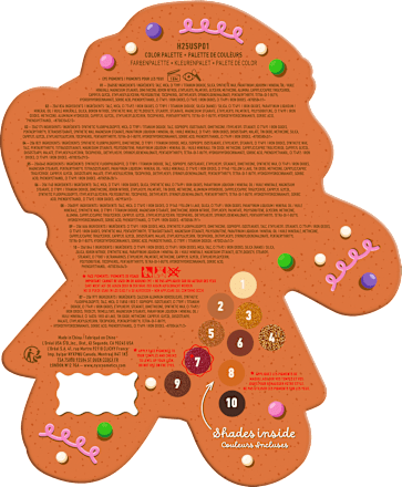 Farbpalette Gingerbaddie, 8 g