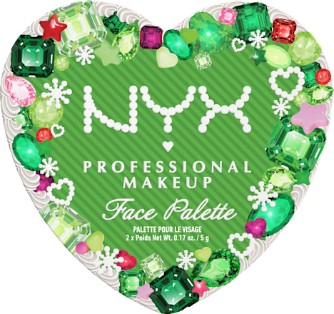 NYX PROFESSIONAL MAKEUP Farbpalette XMAS 01 Gem it out hot, 10 g