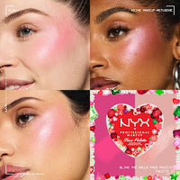 NYX PROFESSIONAL MAKEUP Farbpalette XMAS 02 Gem it out pink, 10 g