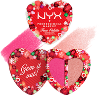 NYX PROFESSIONAL MAKEUP Farbpalette XMAS 02 Gem it out pink, 10 g