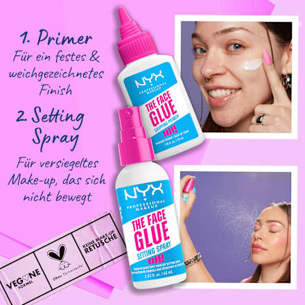 Fixierspray The Face Glue, Langanhaltend, 60 ml