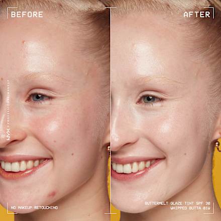 Foundation Buttermelt Glaze mit LSF 30, 01 Whipped Butta, 30 ml