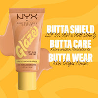 Foundation Buttermelt Glaze mit LSF 30, 02 Vanilla Bean Butta, 30 ml