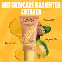 Foundation Buttermelt Glaze mit LSF 30, 02 Vanilla Bean Butta, 30 ml