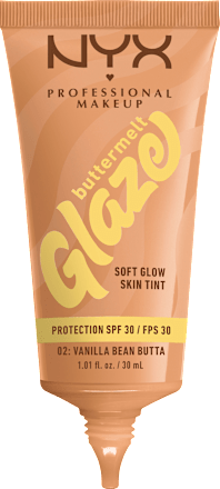 Foundation Buttermelt Glaze mit LSF 30, 02 Vanilla Bean Butta, 30 ml