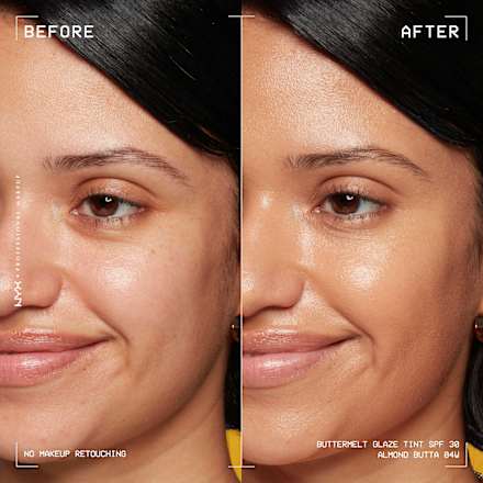 Foundation Buttermelt Glaze mit LSF 30, 04 Almond Butta, 30 ml