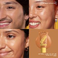 Foundation Buttermelt Glaze mit LSF 30, 04 Almond Butta, 30 ml