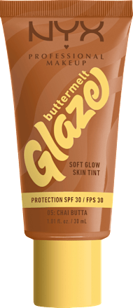 Foundation Buttermelt Glaze mit LSF 30, 05 Chai Butta, 30 ml