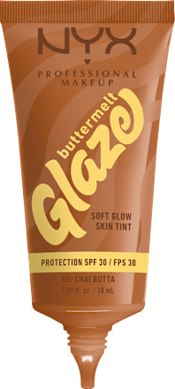 Foundation Buttermelt Glaze mit LSF 30, 05 Chai Butta, 30 ml