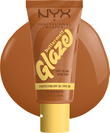 Foundation Buttermelt Glaze mit LSF 30, 05 Chai Butta, 30 ml