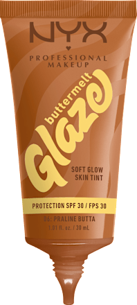 Foundation Buttermelt Glaze mit LSF 30, 06 Praline Butta, 30 ml