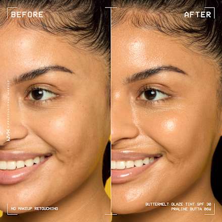 Foundation Buttermelt Glaze mit LSF 30, 06 Praline Butta, 30 ml