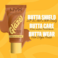 Foundation Buttermelt Glaze mit LSF 30, 06 Praline Butta, 30 ml