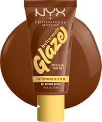Foundation Buttermelt Glaze mit LSF 30, 08 Nutmeg Butta, 30 ml