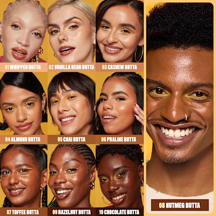 Foundation Buttermelt Glaze mit LSF 30, 08 Nutmeg Butta, 30 ml