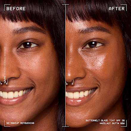 Foundation Buttermelt Glaze met SPF 30, 09 Hazelnoot Butta, 30 ml