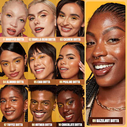 Foundation Buttermelt Glaze met SPF 30, 09 Hazelnoot Butta, 30 ml