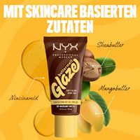 Foundation Buttermelt Glaze met SPF 30, 09 Hazelnoot Butta, 30 ml