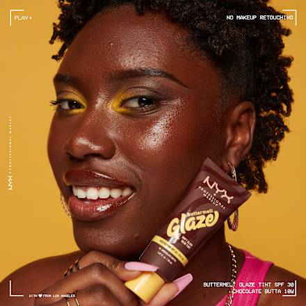 Foundation Buttermelt Glaze met SPF 30, 10 Chocolade Butta, 30 ml