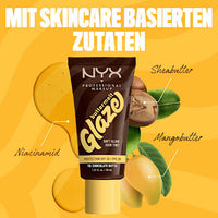 Foundation Buttermelt Glaze met SPF 30, 10 Chocolade Butta, 30 ml