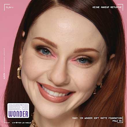 Foundation Make 'EM Wonder 01 Pale, 30 ml