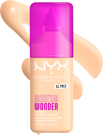 Foundation Make 'EM Wonder 01 Pale, 30 ml