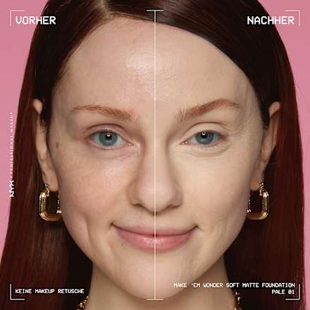 Foundation Make 'EM Wonder 01 Pale, 30 ml