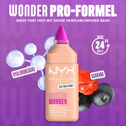 Foundation Make 'EM Wonder 05 Fair Ivory, 30 ml