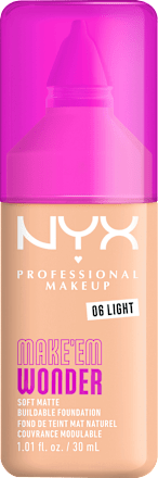 Foundation Make 'EM Wonder 06 Light, 30 ml