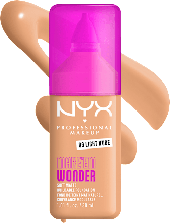 Foundation Make 'EM Wonder 09 Light Nude, 30 ml