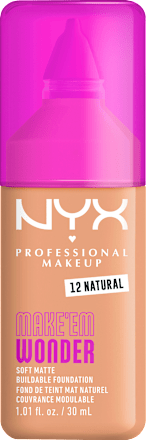 Foundation Make 'EM Wonder 12 Natural, 30 ml
