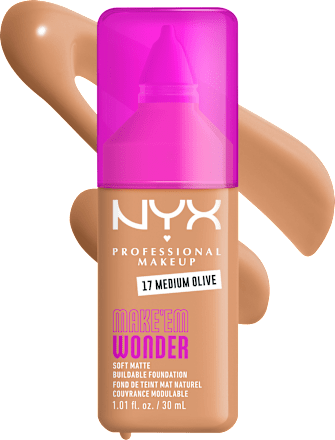 Foundation Make 'EM Wonder 17 Medium Olive, 30 ml