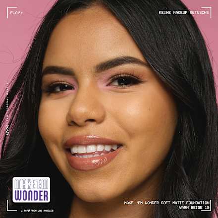 Foundation Make 'EM Wonder 19 Warm Beige, 30 ml