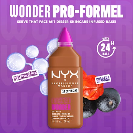Foundation Make 'EM Wonder 32 Capuccino, 30 ml