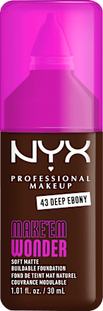 Foundation Make 'EM Wonder 43 Deep Ebony, 30 ml