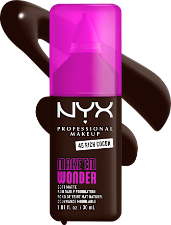 Foundation Make 'EM Wonder 45 Rich Cocoa, 30 ml