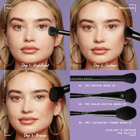 Highlight & Contouring Pro Palette 01, 21,6 g NYX PROFESSIONAL MAKEUP