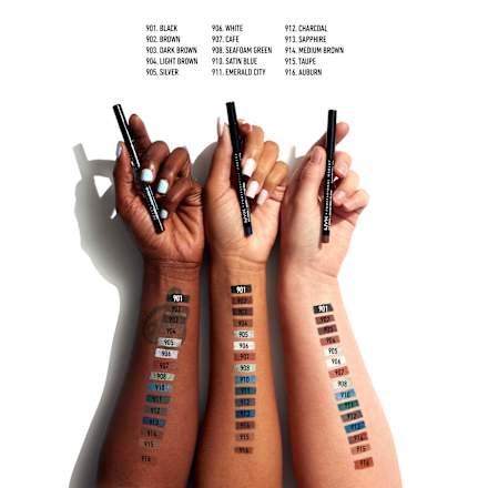 Kajal Slim Eye Pencil 901 Zwart, 1 g
