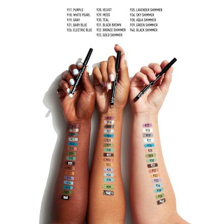 Kajal Slim Eye Pencil 940 Black Shimmer, 1 g