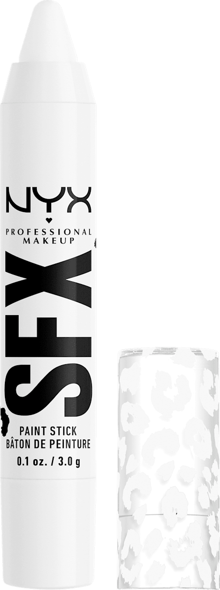 NYX PROFESSIONAL MAKEUP Peinture corporelle SFX Stick multi-usage pour le visage 01 Giving Ghost, 3 g