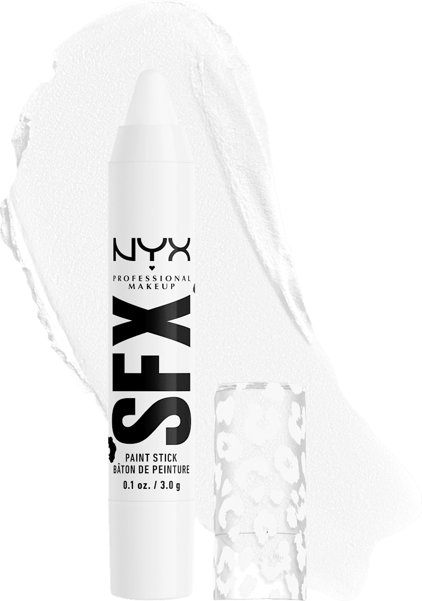 NYX PROFESSIONAL MAKEUP Körperfarbe SFX Paint Multi-Use Face Stick 01 Giving Ghost, 3 g