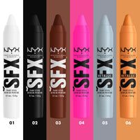 NYX PROFESSIONAL MAKEUP Körperfarbe SFX Paint Multi-Use Face Stick 02 Night Crawler, 3 g