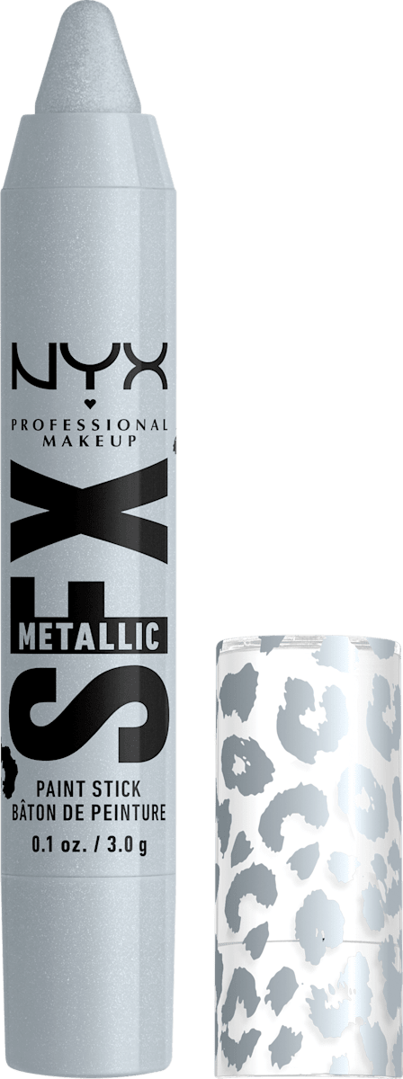 NYX PROFESSIONAL MAKEUP Peinture corporelle SFX Stick multi-usage pour le visage 05 Silver Scream, 3 g