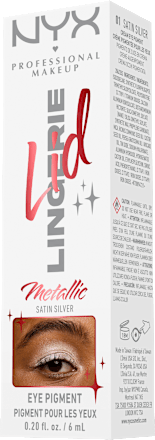 Lidschatten Lid Lingerie 01 Satin Silver Metallic, 6 ml