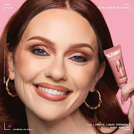 Lidschatten Lid Lingerie 04 Risky Rose Metallic, 6 ml