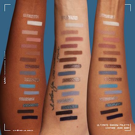 Lidschatten Palette Ultimate 01W Vintage Jean Baby, 12,8 g NYX PROFESSIONAL MAKEUP