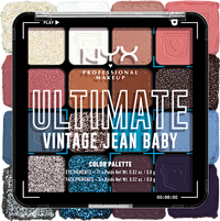 Lidschatten Palette Ultimate 01W Vintage Jean Baby, 12,8 g NYX PROFESSIONAL MAKEUP