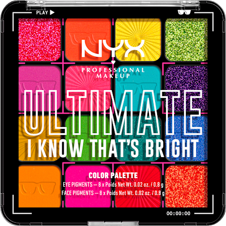 Oogschaduwpalet Ultimate 04W I Know That's Bright, 12,8 g