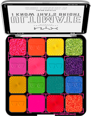 Lidschatten Palette Ultimate 04W I Know That's Bright, 12,8 g